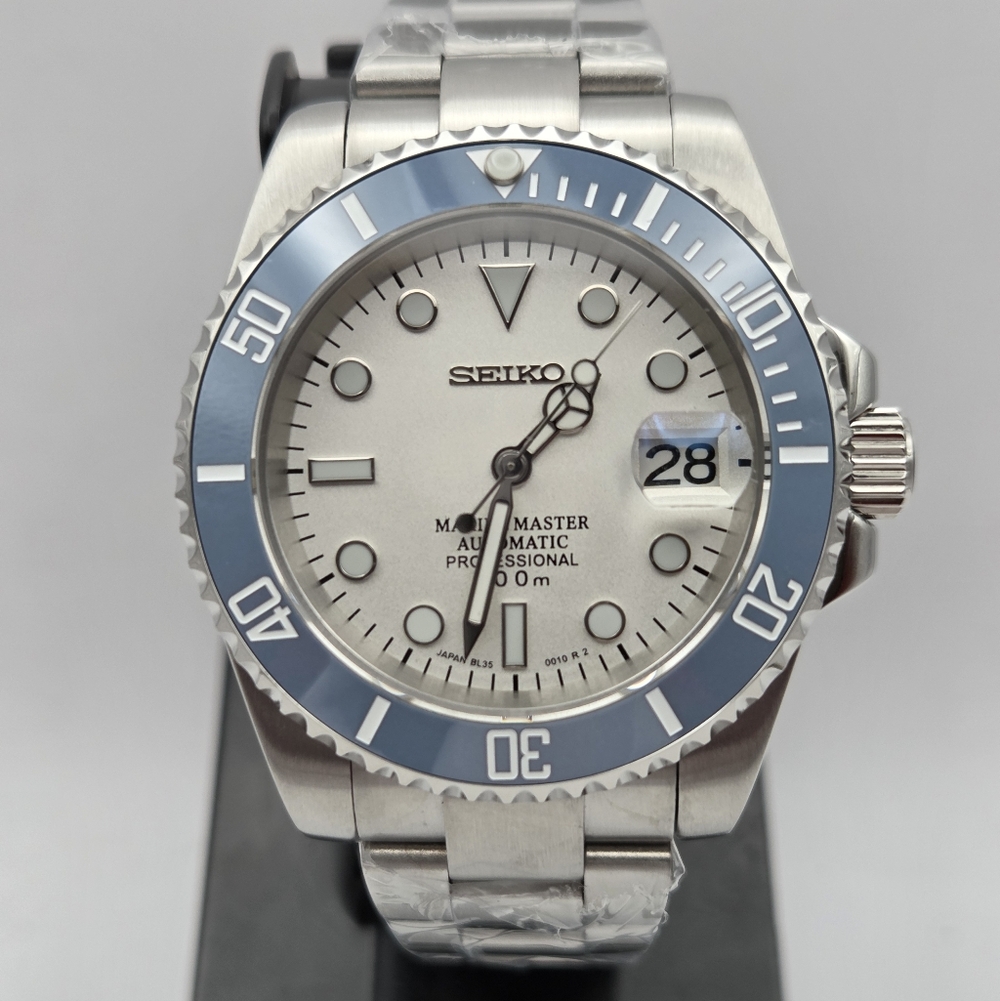 New Custom SeikoMod 40mm Automatic Dive Watch